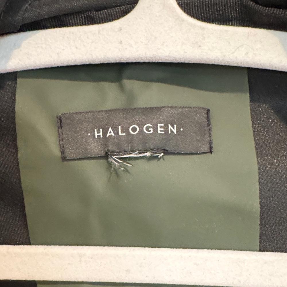 Halogen Dark Green Rain Jacket - Picture 2 of 4